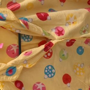 La senza medium cotton flannel PJ top